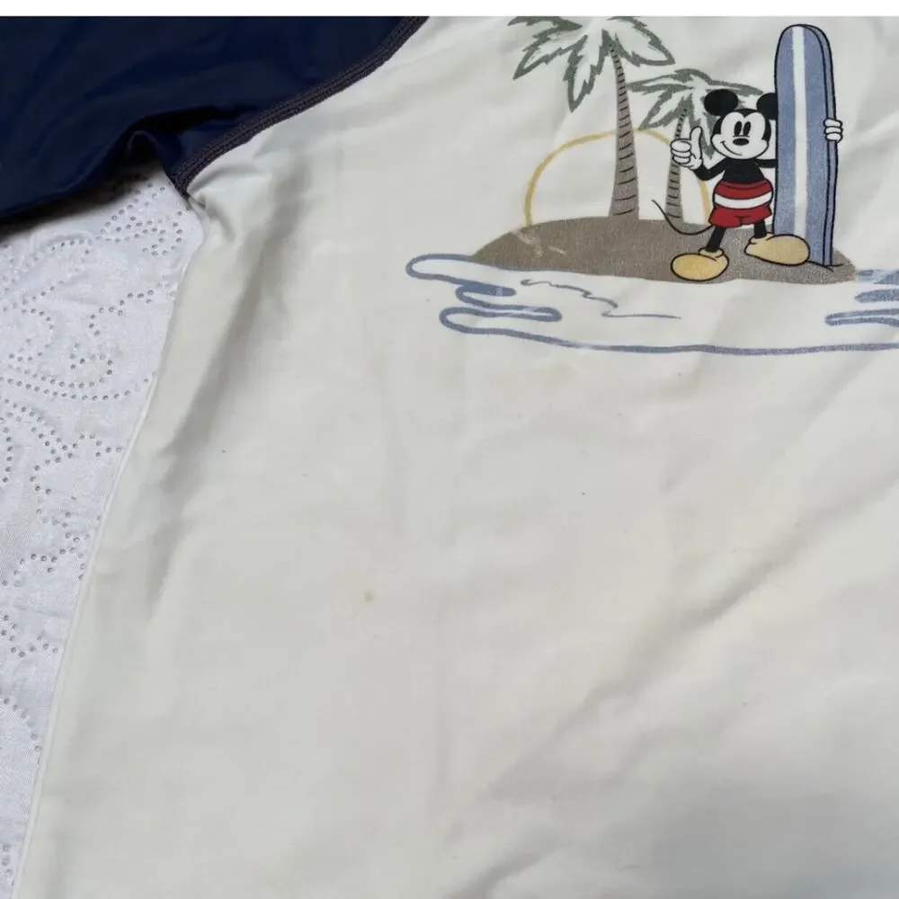 Hanna Andersson Disney Swim Rash Guard Size 4